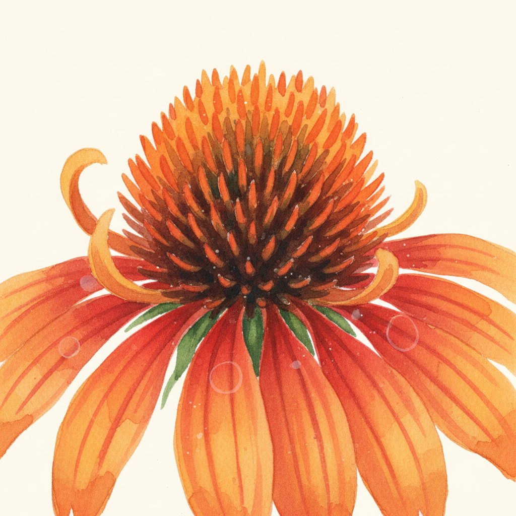 Hot Papaya Coneflower