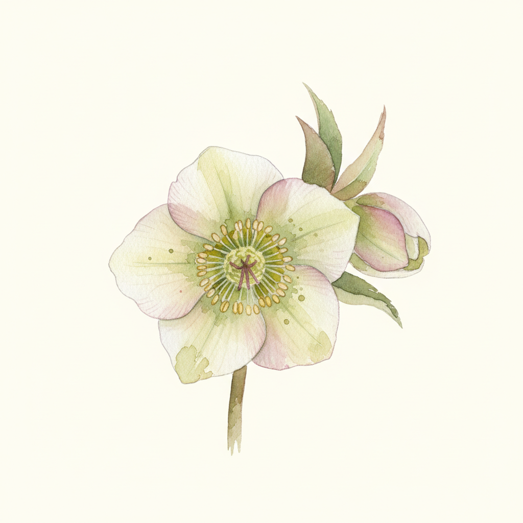 Ivory Prince Hellebore