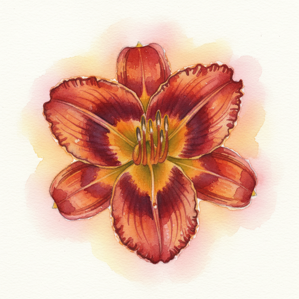 Night Embers Daylily