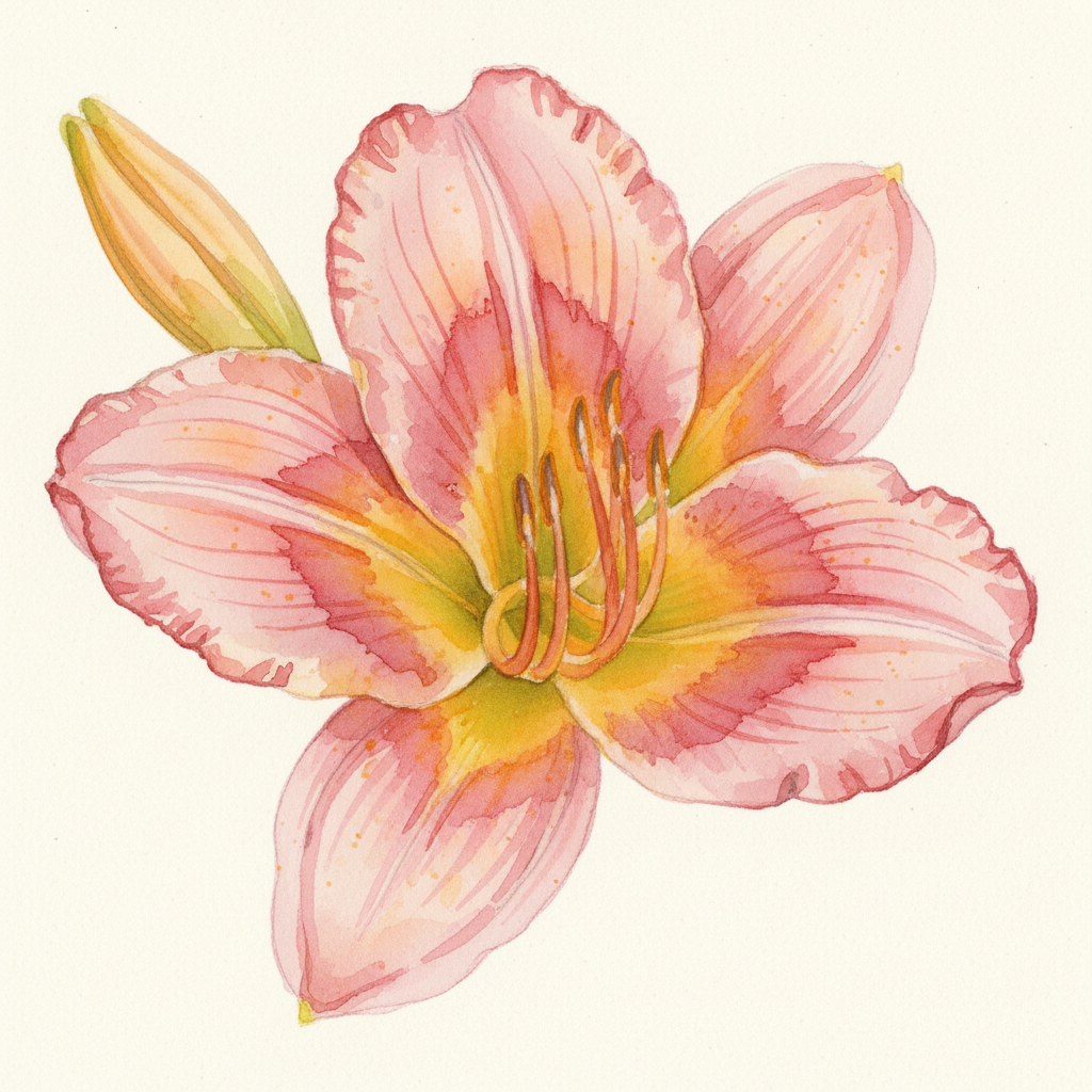 Rosy Returns Daylily