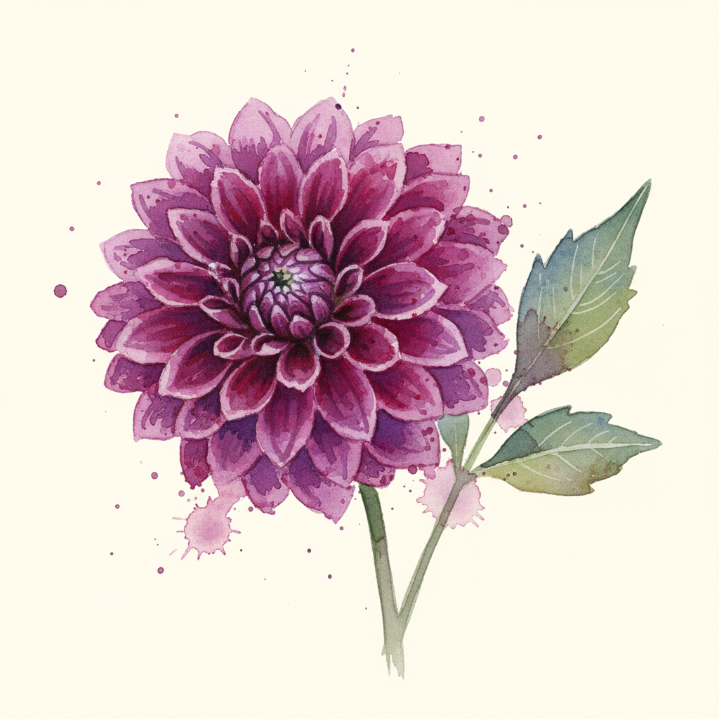 Thomas Edison Dahlia