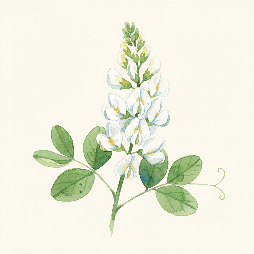 White Wild Indigo